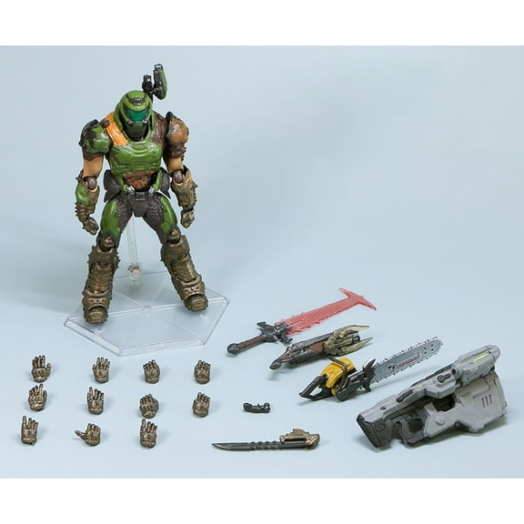 YQLADB Doom Eternal: Doom Slayer Figma Model Action Figure, Multicolor
