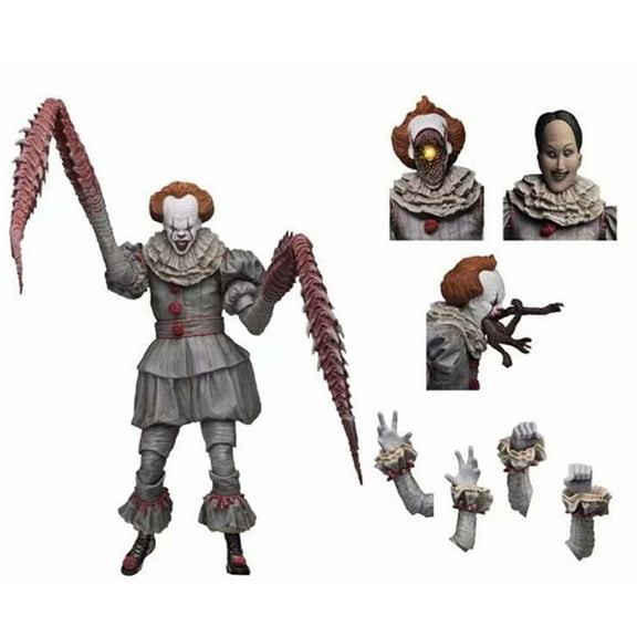 YQLADB IT - 7 Scale Action Figure - Ultimate Pennywise The Dancing Clown Version (2017)Multicolor