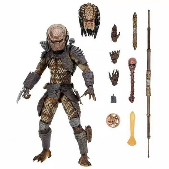 YQLADB Predator 2 Ultimate City Hunter Action Figure Collectible Statue (7" Scale)