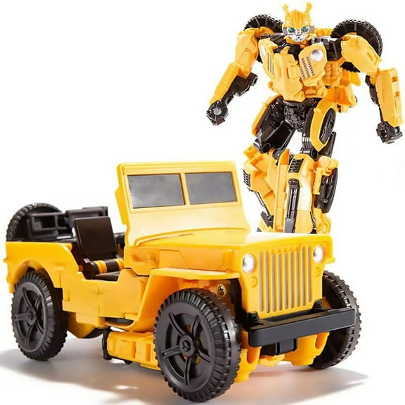 YQLADB Studio Series 57 Deluxe Class Bumblebee Movie Offroad Bumblebee Action Figure Alloy Collectible Model Ornaments Statue, Multicolored