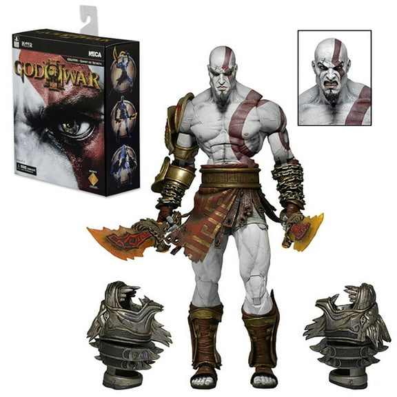 YQLADB Ultimate Kratos Action Figure Collectible Model Ornament Statue (7" Scale)