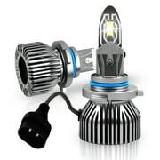 YQWIN 9006 LED Fog Light Bulbs, HB4 LED Bulbs 9006 Headlight Bulbs HB4 Bulbs 6500K White Low Beam or Fog Light Bulbs CANBUS Ready Plug and Play 9006 Bulbs Replacement for Halogen Headlights 2 Pack