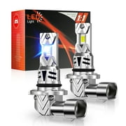 YQWIN 9006 LED Fog Light Bulbs, HB4 LED Bulbs 9006 Headlight Bulbs HB4 Bulbs 6500K White Low Beam or Fog Light Bulbs CANBUS Ready Plug and Play 9006 Bulbs Replacement for Halogen Headlights 2 Pack