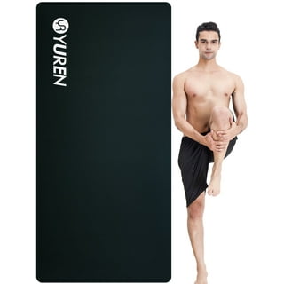 Ainfox Extra Large Yoga Mat Exercise Mat 8'x5' Workout Mats Anti-Tear –  AINFOX