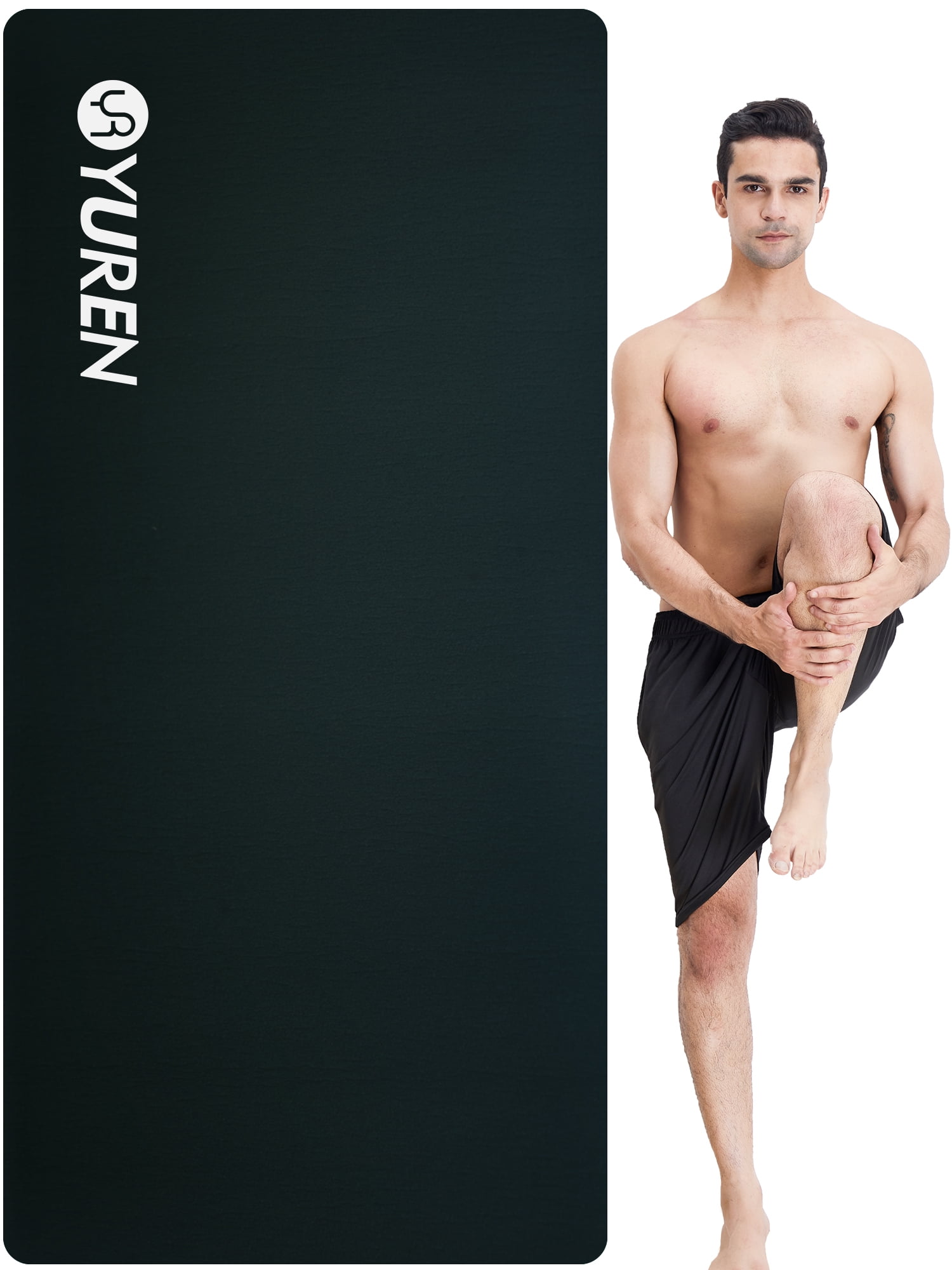 QT Chenille Kitchen Bathroom Fitness Yoga Mat Long Hair Floor Mat