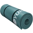 thumbnail image 1 of YR 4/5 Inch Thick Yoga Mat Hi-Density NBR Foam Exercise Mat with Carry Bag, 76"X24" Green, 1 of 8