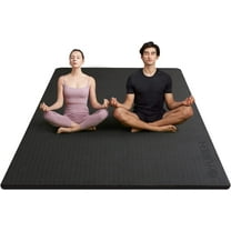 Gxmmat Large Exercise Mat 10'x7''x7mm, Thick Workout Mats for Home
