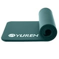 thumbnail image 1 of YR Extra Thick Yoga Mat 1-inch Pilate Exercise Mats for Home Gym Fitness, 76" Long Dark Green, 1 of 10