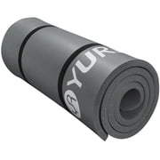 YR 4/5 Inch Thick Yoga Mat Hi-Density NBR Foam Exercise Mat with Carry Bag, 76"X24" Gray