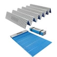 thumbnail image 1 of YR Foam Camping and Backpacking Sleeping Pad, Foldable Lightweight Mat 71"x23.5", Blue, 1 of 10