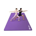 thumbnail image 1 of YR Large Yoga Mat 78x51" 10mm Thick Foam Exercise Mats for Home/Gym Floor Workout Purple, 1 of 3