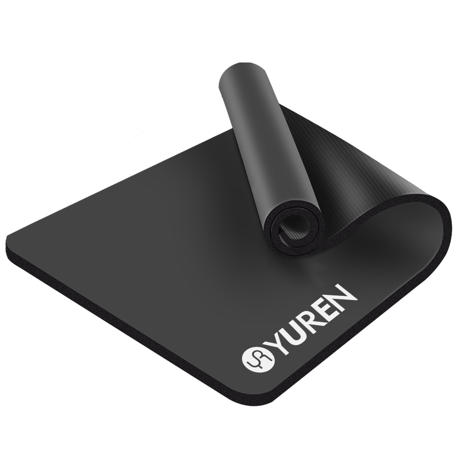 YR Large Exercise Mat 74"x35" Extra Wide Floor Stretching 1/2 inch