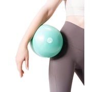 YR 9.8 inch Pilates and Exercise Ball, Mini Yoga Ball for Stability, Pilates, Physical Therapy, Green