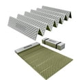 thumbnail image 1 of YR Lightweight Foam Camping and Backpacking Sleeping Pad, Foldable Mat 71"x23.5", Green, 1 of 9