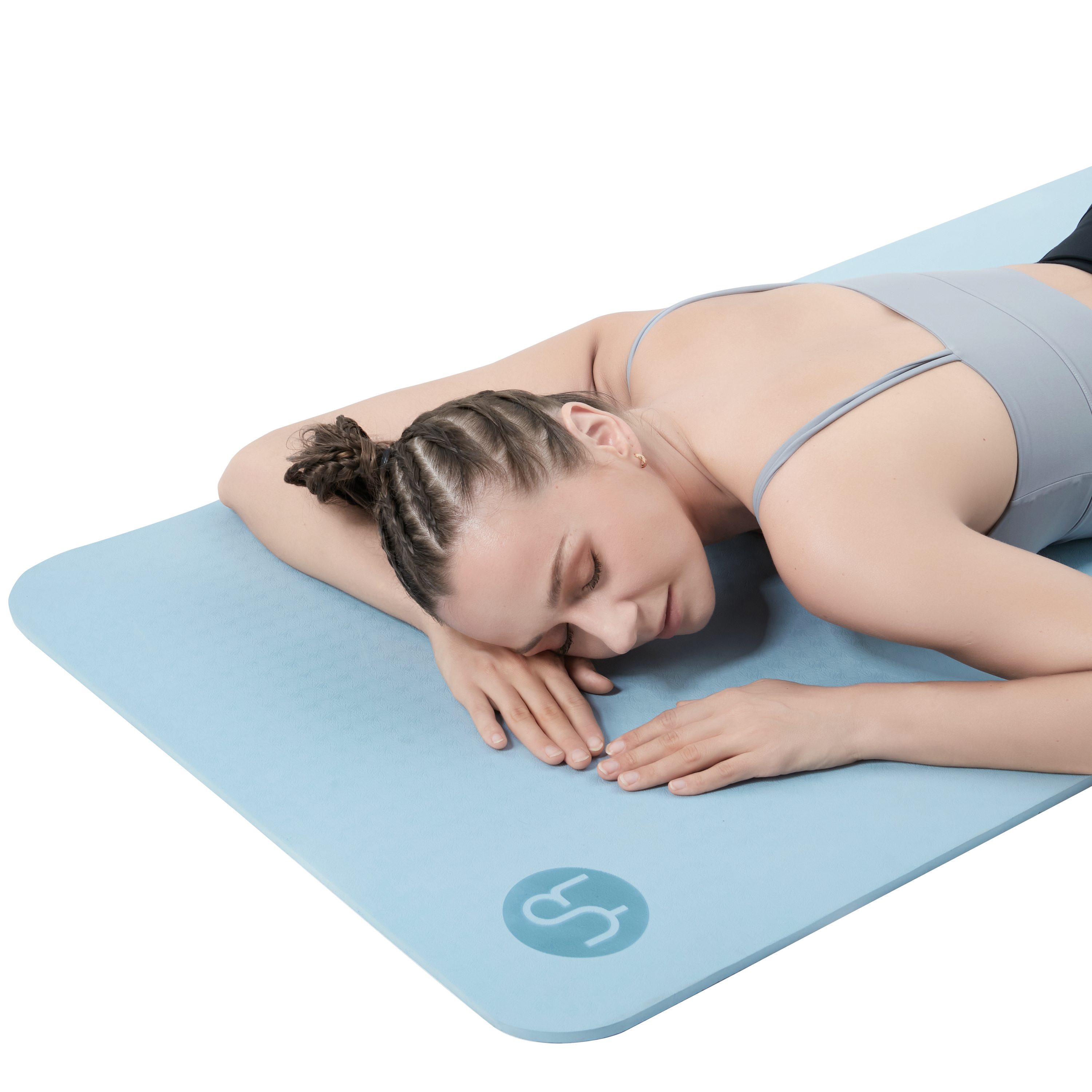 YR Thick Yoga Mat, Non Slip Exercise Mat for Home Workout, Yoga Fitness