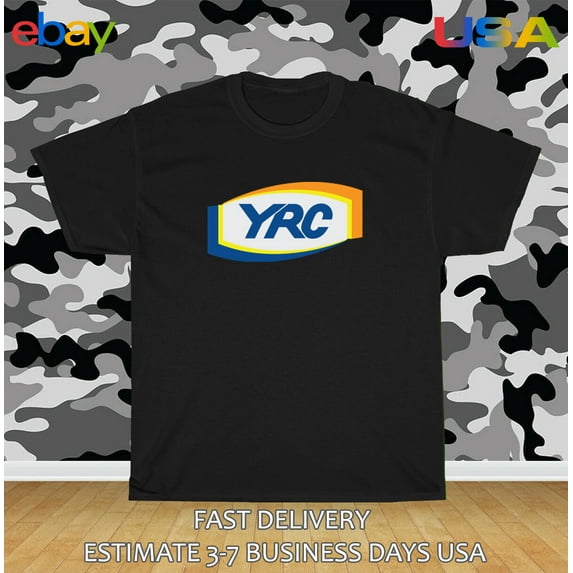 YRC Yellow Roadway Corporation Logo Men's T-Shirt American Size T-Shirt