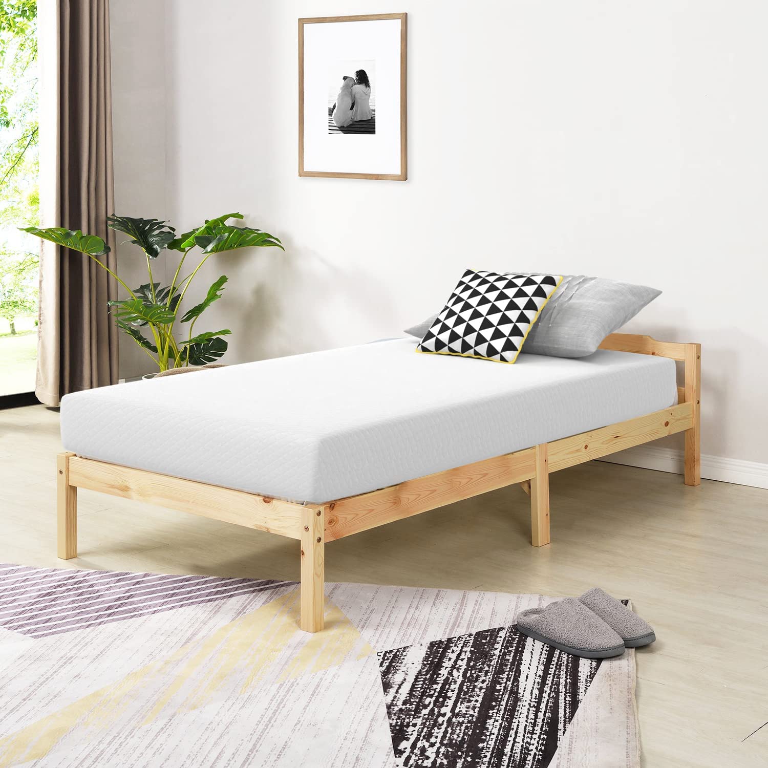 YRLLENSDAN 10 Inch Gel Memory Foam Twin Mattress Medium Firm, Bedina