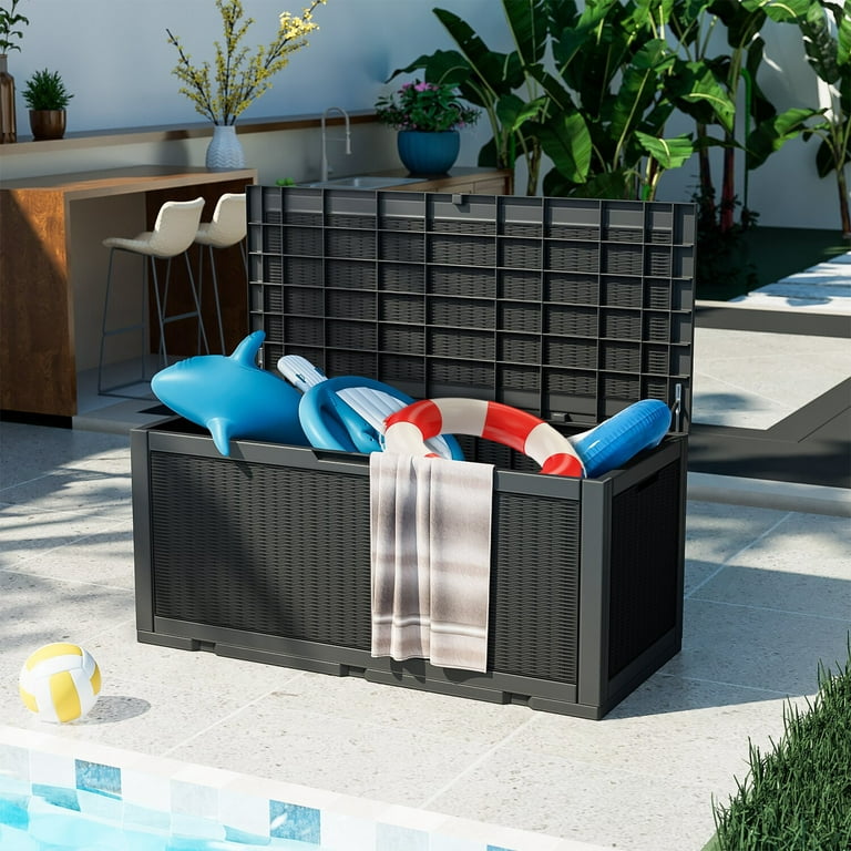 Resin Deck Boxes - Outdoor Storage & Patio Boxes - Keter US