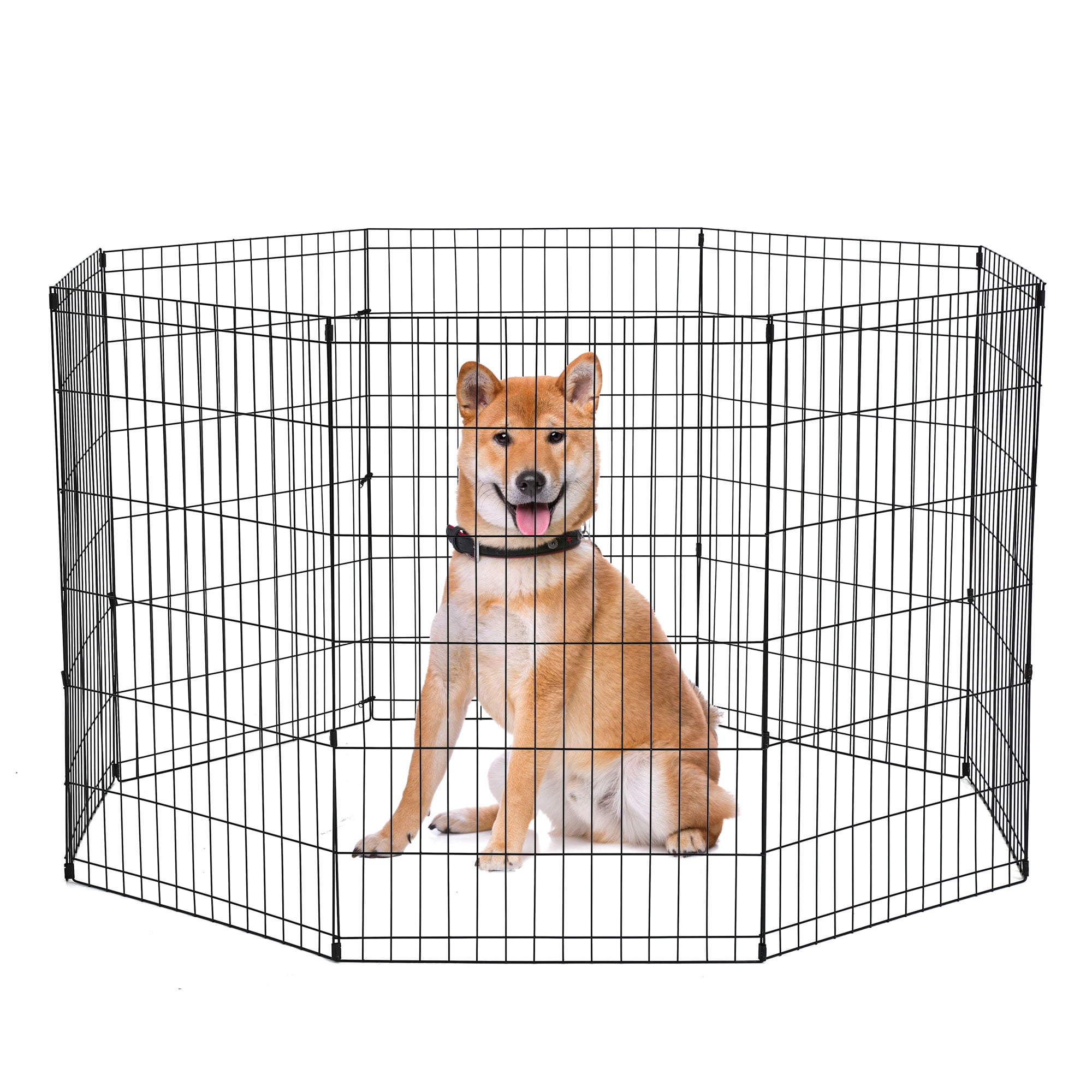 YRLLENSDAN 30'' Dog Pen for Outside, 8 Panel Exercise Fences Dog Kennel ...