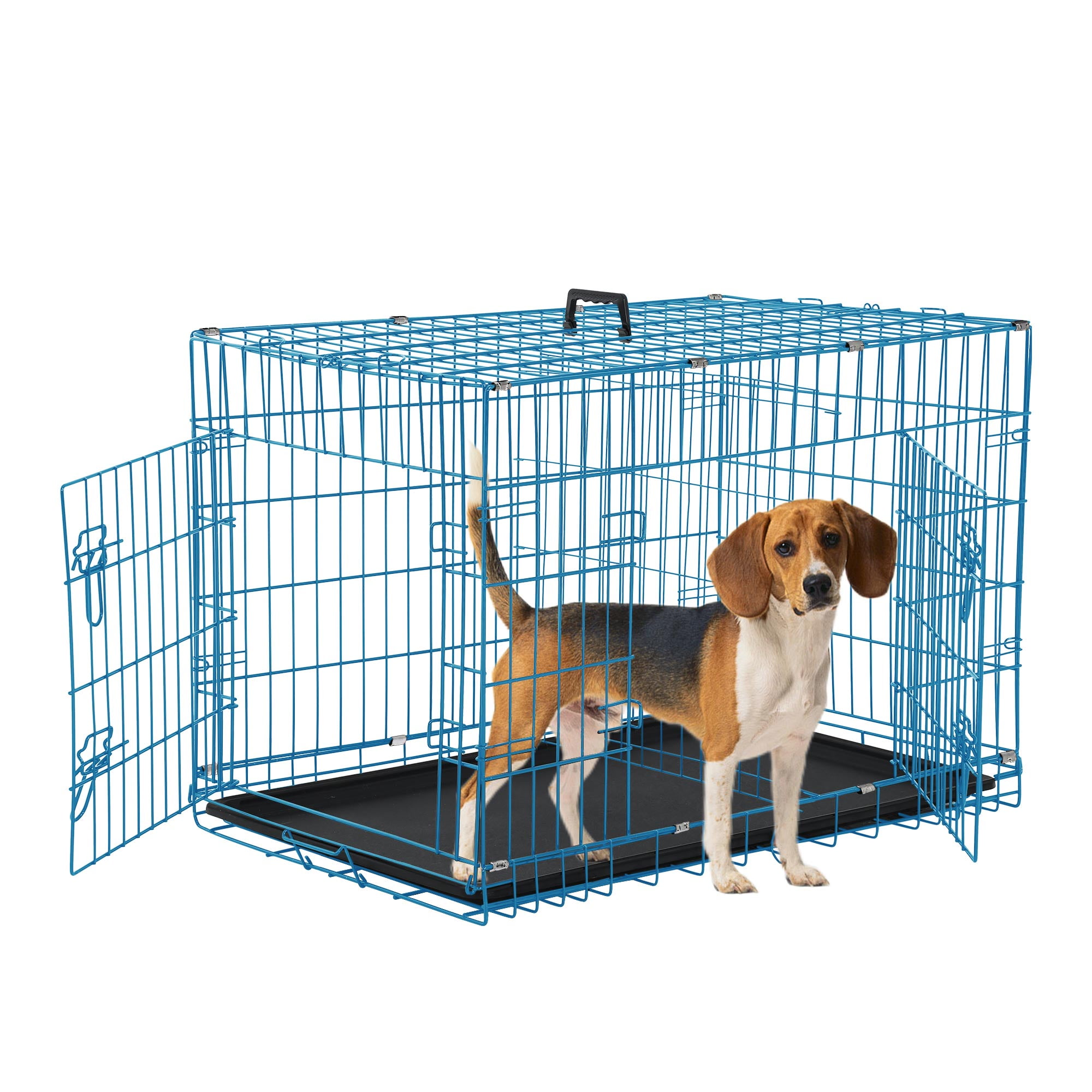 YRLLENSDAN 30in Dog Crates for Medium Dogs, Dog Kennel Indoor Dog Cage