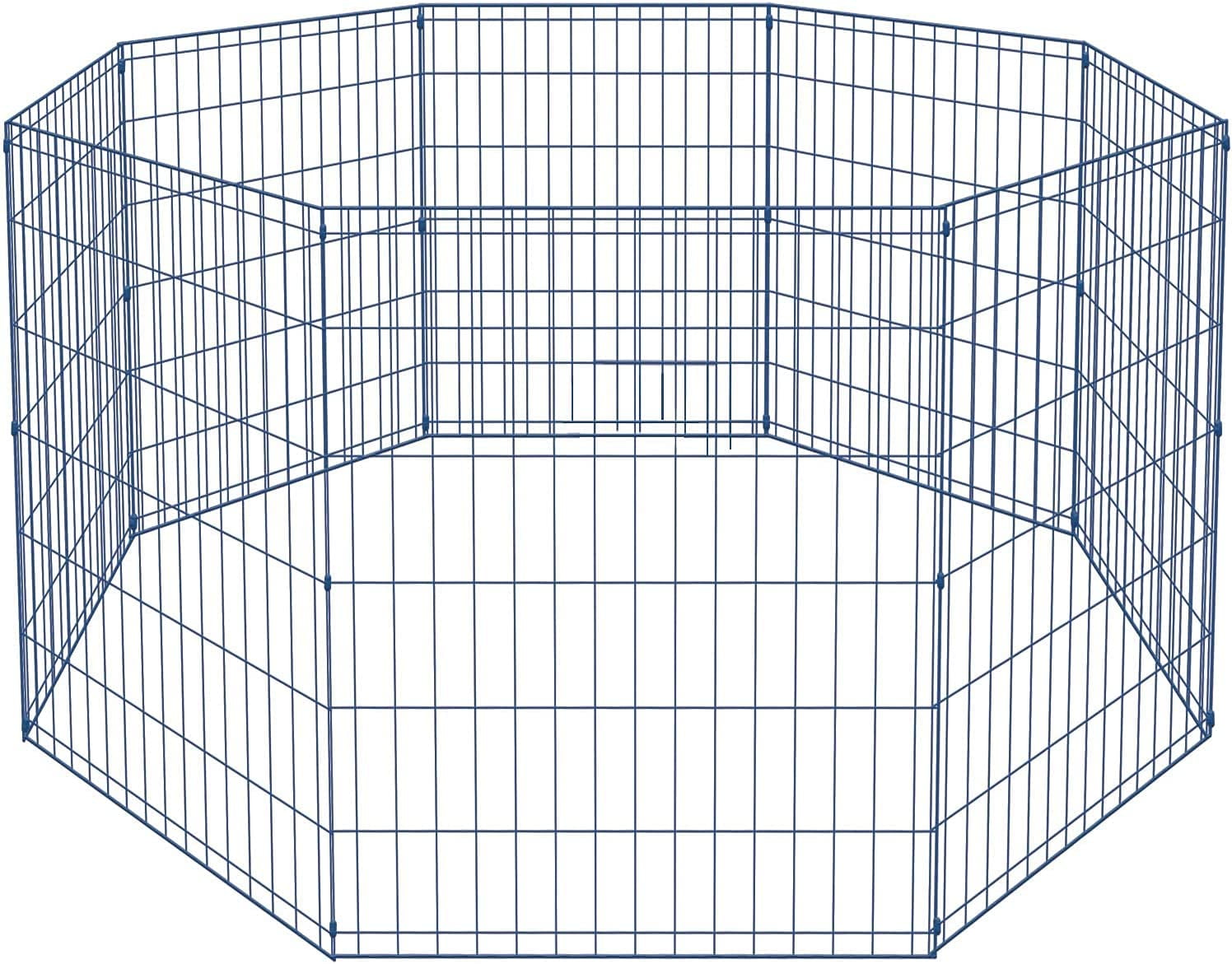 YRLLENSDAN 36'' Dog Pen for Outside, 8 Panel Exercise Fences Dog Kennel for Backyard Pet Playpen Crate Fence Pet Gate with Door Puppy Play Yard for Small Medium Large Dogs