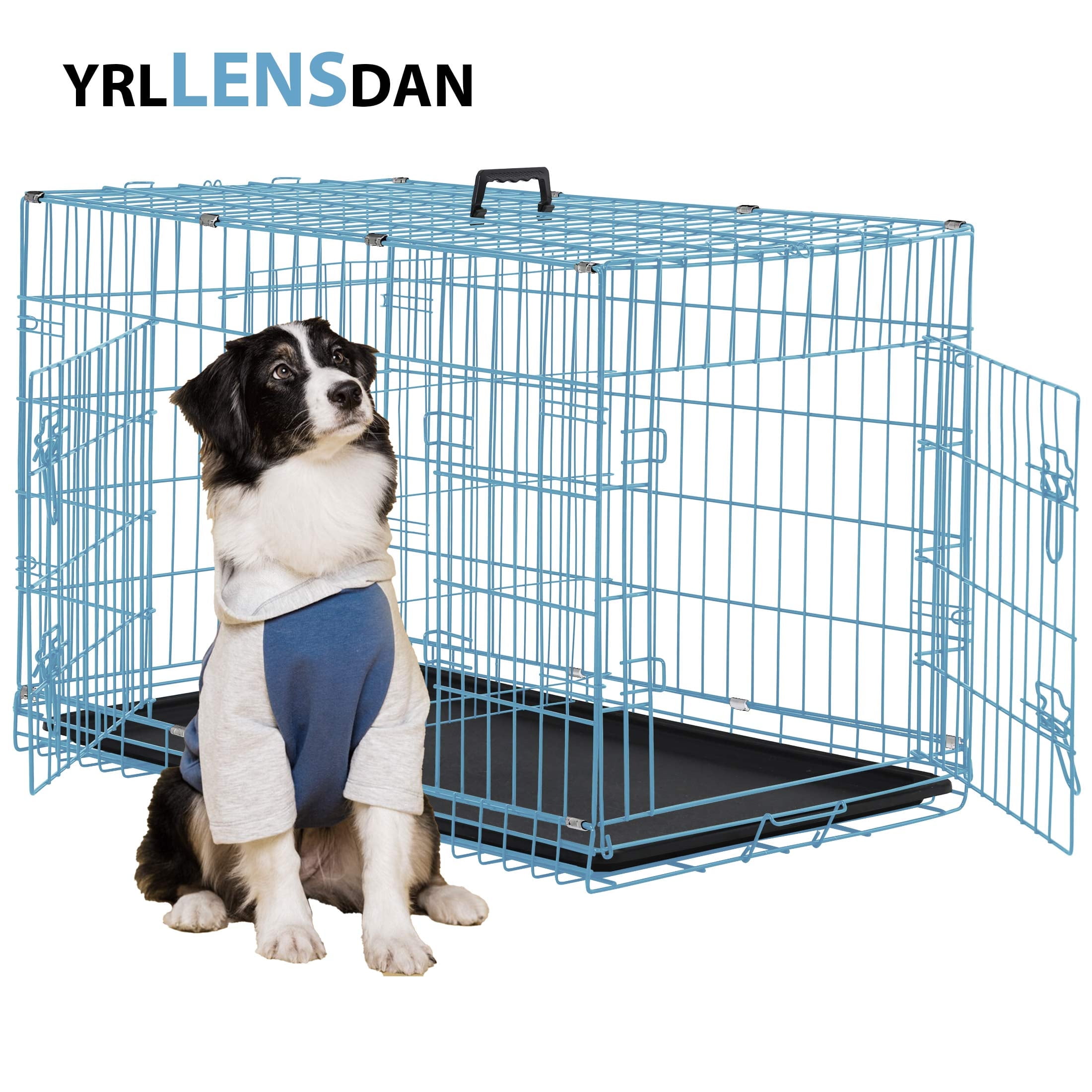 Curated visual reference: Yrllensdan 42 Inch Xl Dog Crate Large Dog Crate For Photo Inspiration