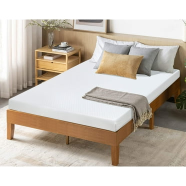 YRLLENSDAN 5 Inch Green Tea Memory Foam Mattress Cooling Gel Infused Mattress,Medium Firm Mattresses CertiPUR-US Certified/Bed-in-a-Box/Pressure Relieving Full Size,White