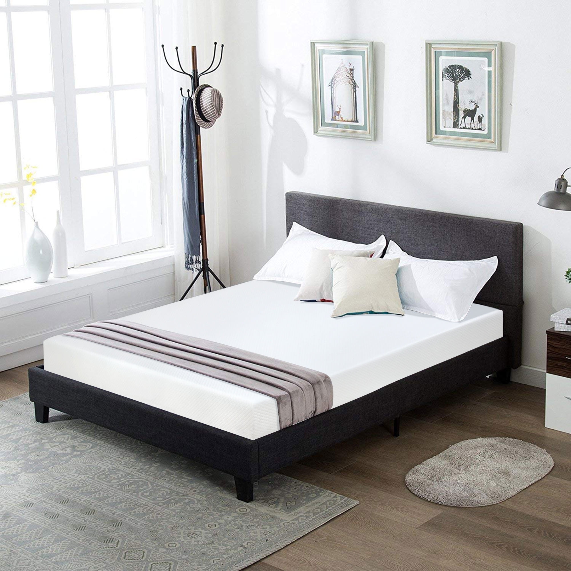 YRLLENSDAN 5 Inch Twin Mattress, Twin Memory Foam Mattress Twin Size Mattresses Gel Memory Foam Mattress Twin Mattress Firm Twin Foam Mattress