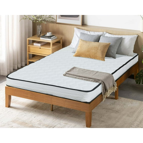 YRLLENSDAN 6/8/10/12 Inch Full Size Mattress Memory Foam Full Mattress in a Box with Innerspring Bed Mattress Full Memory Foam Mattress Medium Firm Certipur-US Certified Full Size Bed Mattress