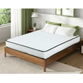 thumbnail image 1 of YRLLENSDAN 6/8/10/12 Inch Queen Mattress in a Box Bed Queen Size Mattresses with Innerspring Queen Mattress Memory Foam Medium Firm Certipur-US Queen Bed Mattress, 1 of 7