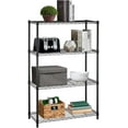 thumbnail image 1 of YRLLENSDAN Adjustable 4 Tier Wire Shelving Unit Rack, 36Lx14Wx54H Metal Bathroom Storage Shelves for Bedroom Heavy Duty Metal Shelves for Storage Kitchen Garage, 1 of 6