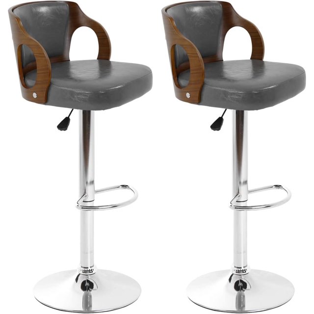 YRLLENSDAN Counter Height Bar Stools with Back Sets of 2, Barstools 2