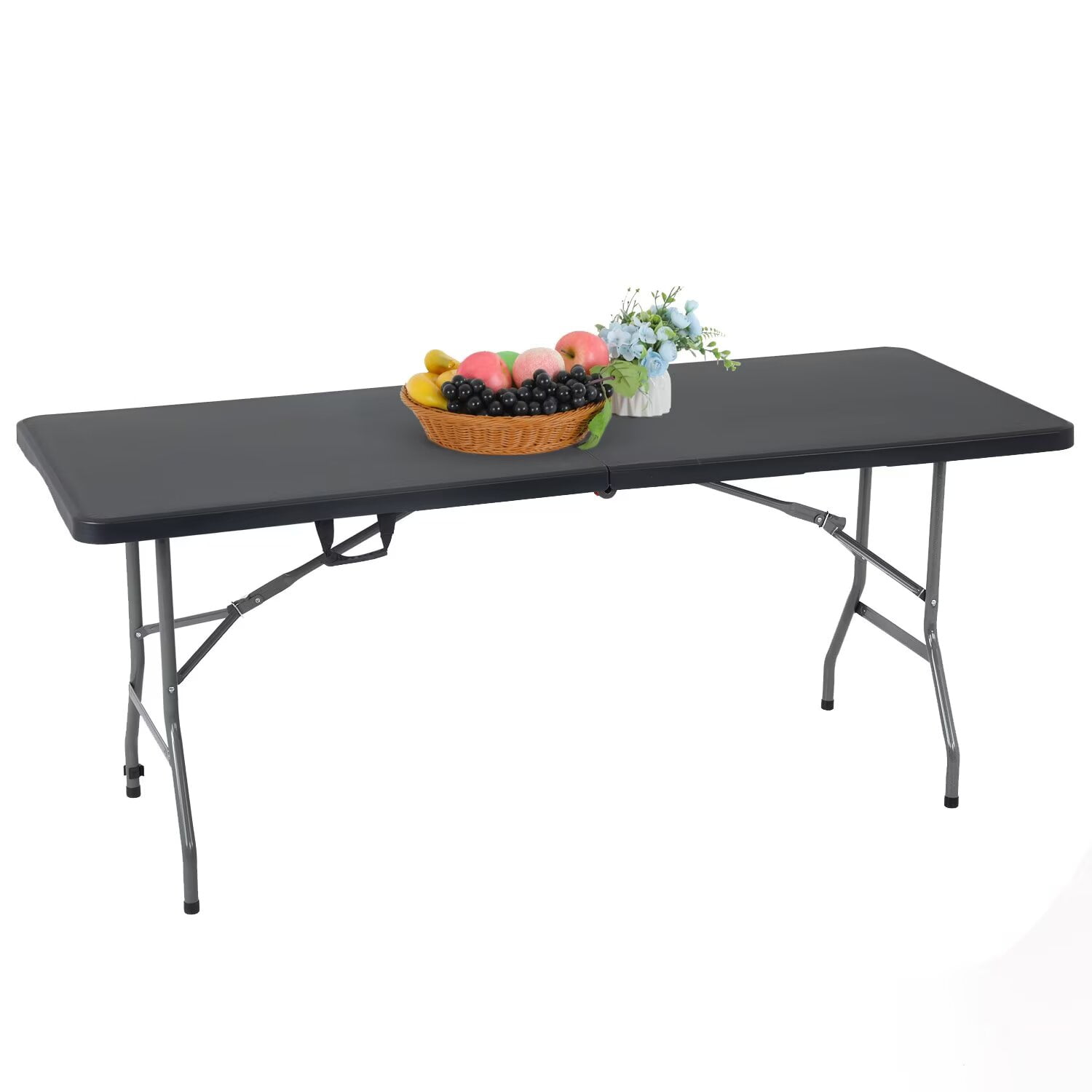 YRLLENSDAN,Folding Table 6FT,Folding Dining Table,Portable Table ...