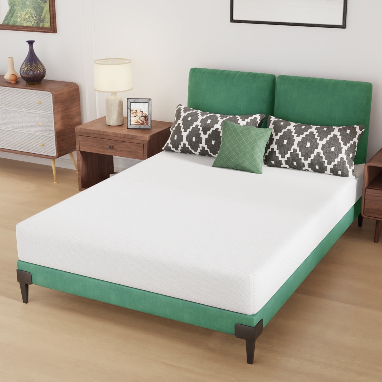 YRLLENSDAN Full Size Mattress 8 Inch Full Bed Mattress Fiberglass Free Certipur-Us Certified Cool Sleep & Comfy Support Full Mattress in a Box Memory Foam Mattress Full Size Bed Mattress