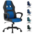 thumbnail image 1 of YRLLENSDAN Ergonomic Adults Leather Racing Gaming Chairs with Wheels, IND, 1 of 8