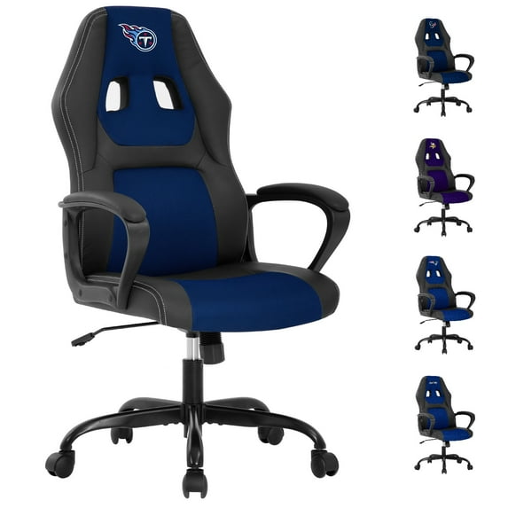 YRLLENSDAN Gaming Chairs, Comfortable Office Chairs Ergonomic Office Chair Computer Chairs for Adults PC Chair Desk Chairs with Wheels & Lumbar Support for Home Office, TEN