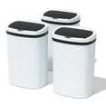 thumbnail image 1 of YRLLENSDAN 13 Gallon Trash Can Motion Sensor Touchless Automatic Garbage Cans with Lid and Odor Filter for Kitchen Bedroom Office Living Room, (White, 3), 1 of 7