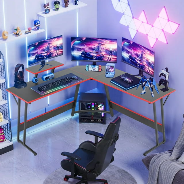 YRLLENSDAN L Shaped Computer Desk L Shaped Desks L Shaped Gaming Desks