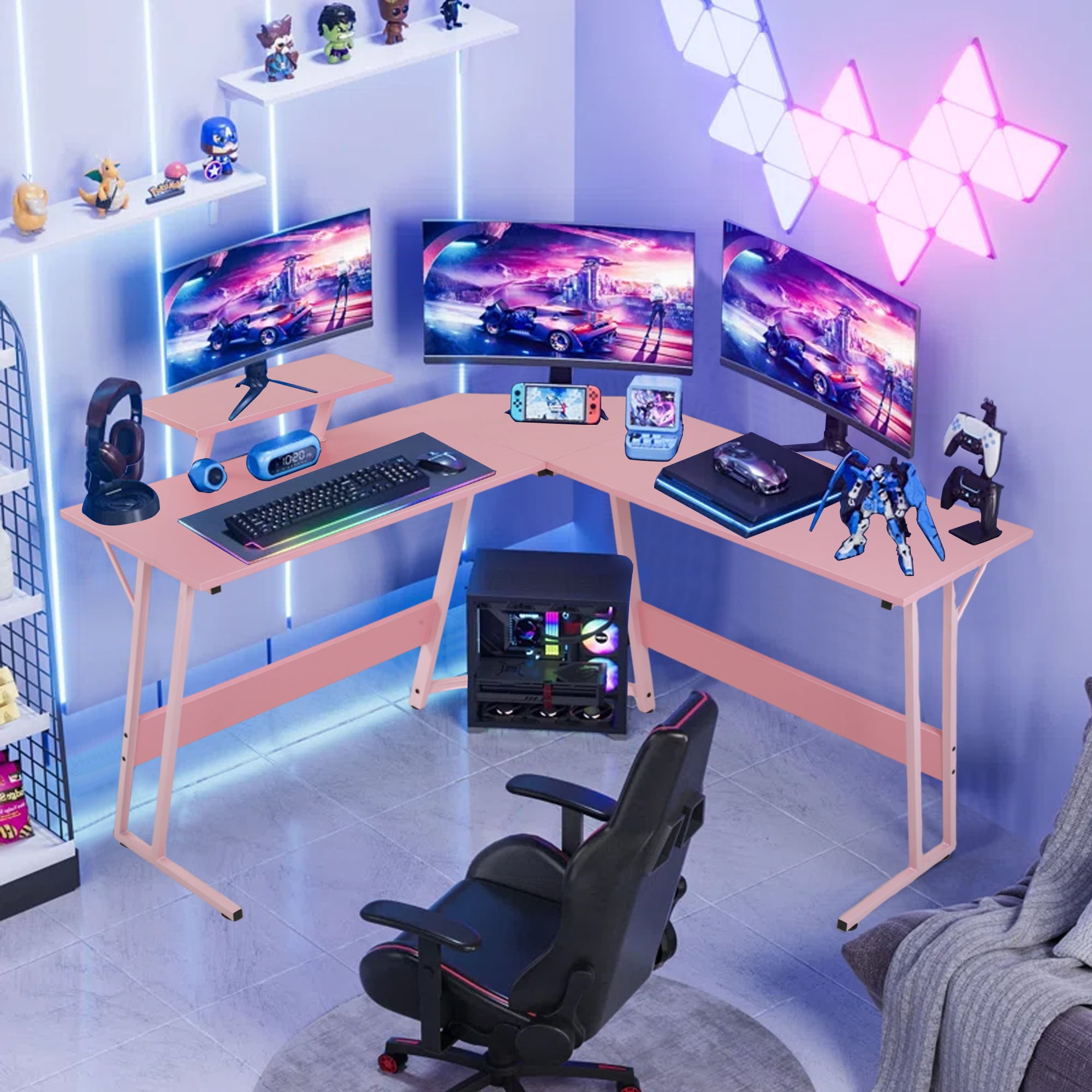 YRLLENSDAN L Shaped Computer Desk L Shaped Desks L Shaped Gaming Desks ...