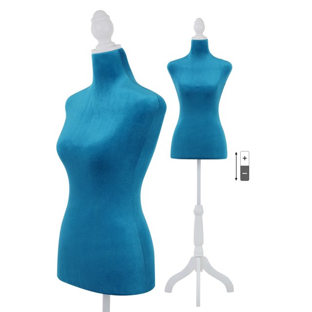 YRLLENSDAN Mannequin Body Dress Form Torso Female Manikin 49.663.4