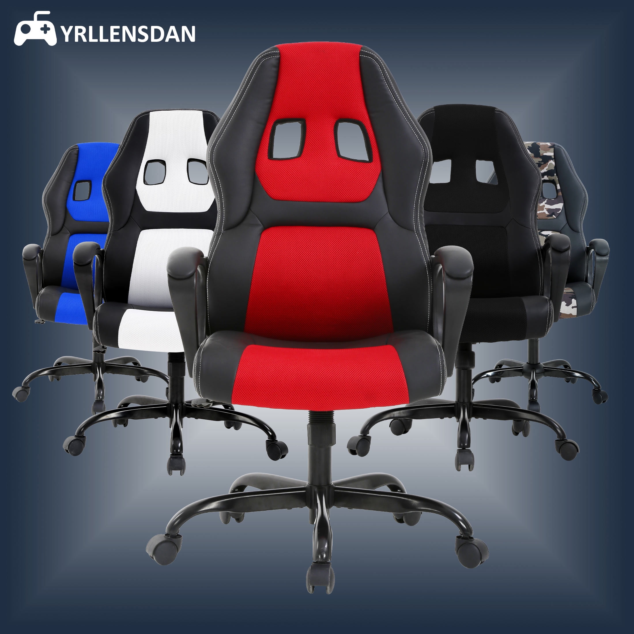 YRLLENSDAN Gaming Chair Comfy Computer Chair Heavy Duty Gaming Chair