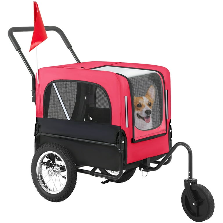 Dog stroller for clearance bike