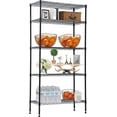 thumbnail image 1 of YRLLENSDAN Storage Shelves for Storage Rack, 5 Tier Wire Shelving 750Lbs Capacity Adjustable Layer Metal Rack Strong for Restaurant Garage Kitchen, 1 of 7