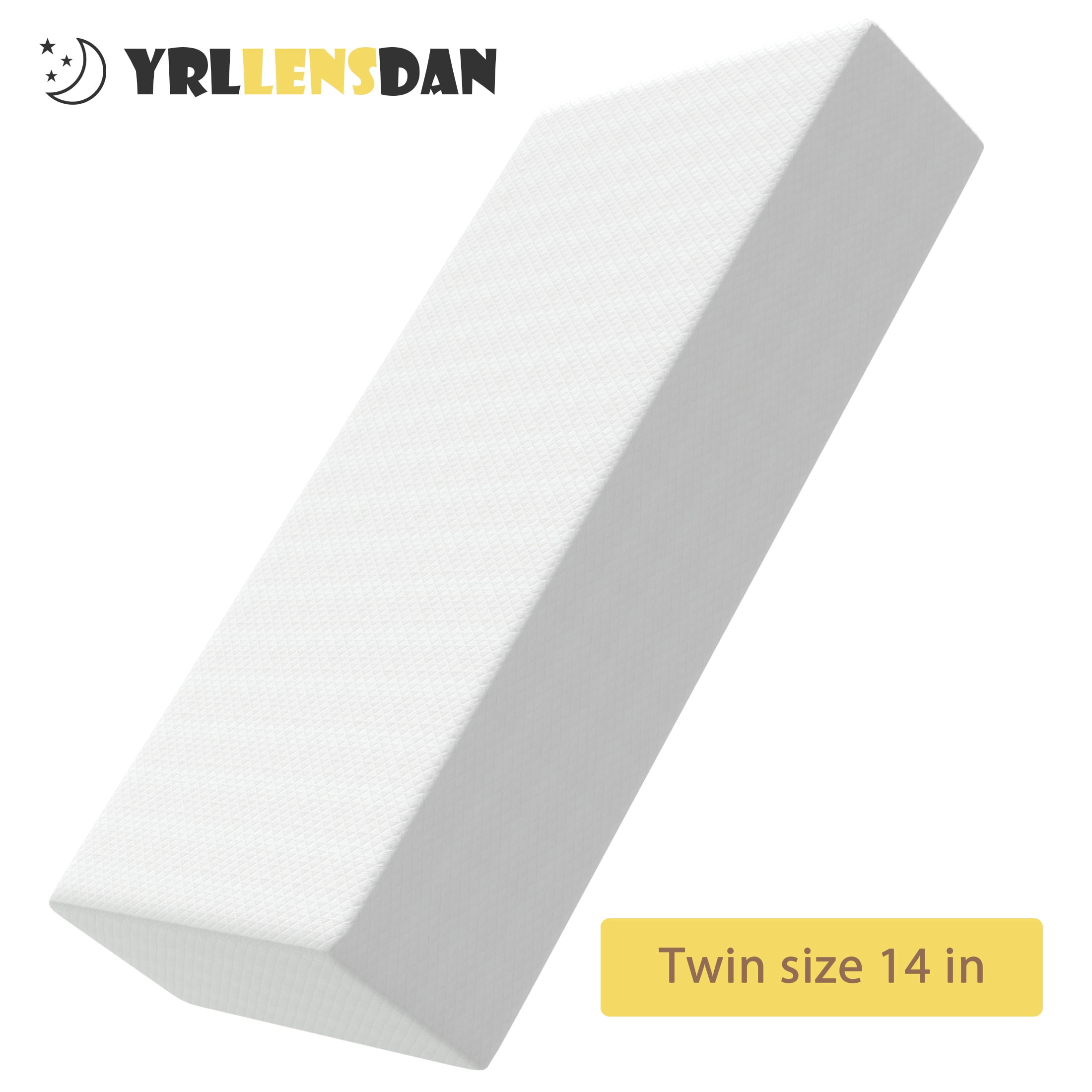 YRLLENSDAN Twin Size Mattress, Twin Mattress for Kids, Bunk Beds Mattress, Toddler Mattress, Memory Foam Mattress, 14 inch Twin Mattress in a Box, Medium Firm Mattress Fiberglass Free