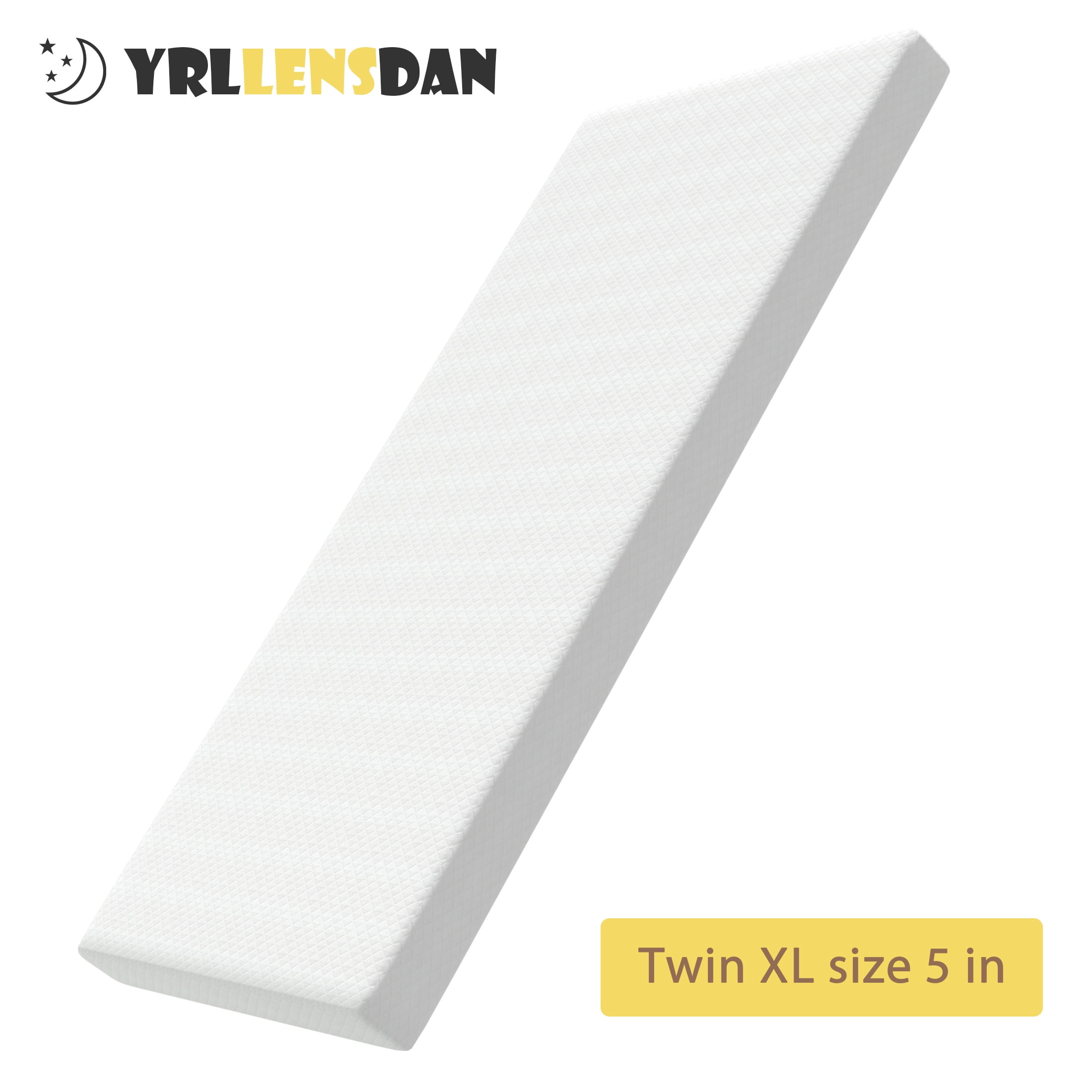 YRLLENSDAN Twin XL Mattress 5 inch Gel Memory Foam Mattress in a Box Medium Firm Mattress Fiberglass Free CertiPUR-US Certified Bunk Beds Mattress Toddler Mattress