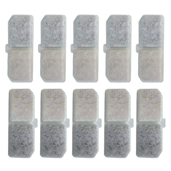 YROHGKPN 10 PCS Pets Dogs Water Drinking Fountain Dispenser Rectangle Filter Shape