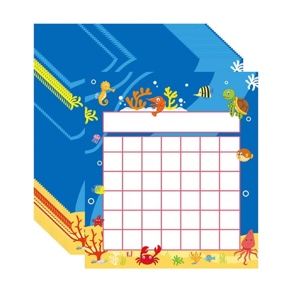 50 Pieces Classroom Incentive Chart Designs Positive Behavior Reward Board for Classroom Student Teacher Family
