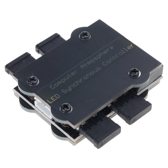 4 Port 5V 3PIN ARGB Fan LED Controller Computer Atmospheres Light Synchronization Controller with USB2.0 9Pin Cable