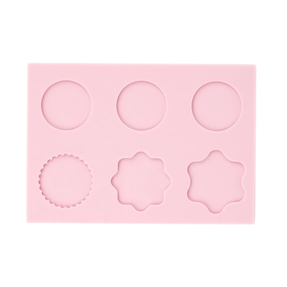 YROHGKPN 6-in-1 Silicone Wax Seal Mat Non-stick Easy to Demold for DIY Wax Stamp