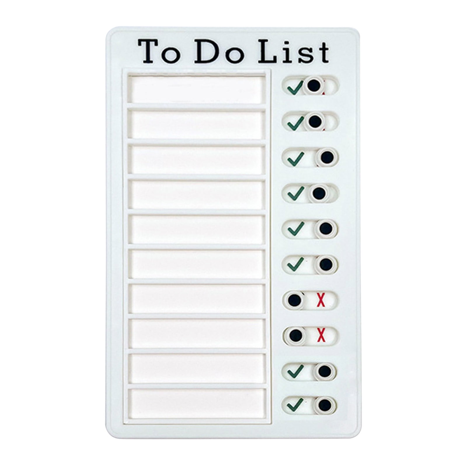 YROHGKPN Checklist Memo Board Portable Daily Affairs Checklist for w ...